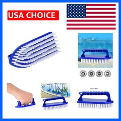Pool Step Corner Brush Hand Held Door Window Tools, with Fine Best for Swimmi…