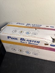 Water Tech Pool Blaster Aqua Broom Battery Operated Pool Cleaner 10000AB New OB