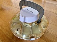 Cordless Robotic Auto Pool Vacuum Cleaner, Self-Parking, 645 Sq.Ft, 60 Min, YELL
