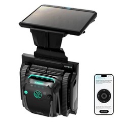 WYBOT S2 Solar Robotic Pool Cleaner Wall Climbing with Solar-Powered Charging
