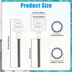 2 Packs Pool Cleaner Parts for MX8 MX8EL MX6 MX6EL Elite, Drive…
