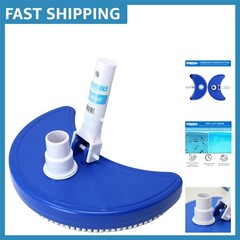 Heavy Duty Half Moon Pool Vacuum Head – Ideal for Inground & Above Ground Pools