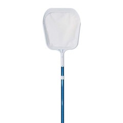 Telescoping Pool Skimmer Net with 4ft–8ft Pole for Pools, Spas & Hot Tubs
