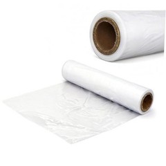 Ducting Poly Tubing, 200ftx25in Lay Flat Ducting, Flexible Polyethylene