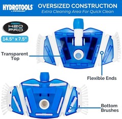 Weighted Pool Vacuum Head with Universal Hose Connector – Perfect for Any Pool