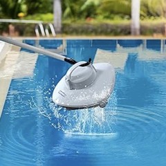 Cordless Swimming Pool Automatic Water Cleaner Robotic, Auto-Docking with Filter