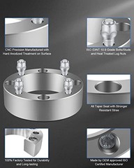 4 Lug Wheel Spacers 2 inch 4x156mm to 4x156mm 131mm 2pcs 4×156 wheel spacers