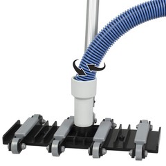 40 Ft Kink-Free Manual Pool Vacuum Hose for Inground & Above Ground Pools