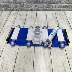 Swimline HydroTools 8165 Swimming Pool Flexible Weighted Vacuum Head w/ Brushes