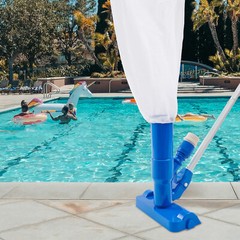 Handheld Vacuum Swimming Pool Jet Cleaner 5Section Pole Ground Spa Pond Fountain