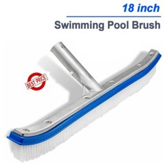 Pool Cleaning Kit – Skimmer Net, Heavy Duty Pool Brush and Aluminum Pole – NEW