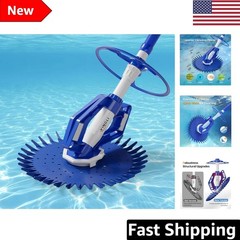 Effortless Automatic Pool Vacuum Cleaner with 33FT Hoses – Super Quiet Operation