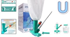 Deluxe Mini Jet Vac Cleaner with Telescopic Pole for Effortless Pool Cleaning