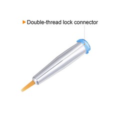 22G Brush Dispensing Tip 4mm Round Needle Brush Tip 2mm ID for Dispensing Glue