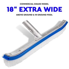 Professional Heavy Duty Swimming Pool Floor Wall Cleaning Brush Head Tool