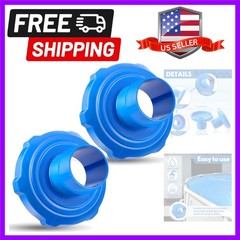 2 Pcs Pool Vacuum Hose Adapter Above Ground Pool Skimmer Vacuum Hose Connecto…