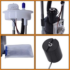 Electric Fuel Pump Assembly with Tank Seal Replacement for Polaris GEM 2521307