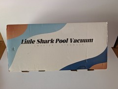 Little Shark Pool Vacuum For Above Ground Pool Hot Tub 60W 5000mAh Battery