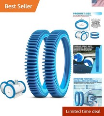 Replace Your Pool Vacuum Tires – 2-Pack Rear Tires for Hayward 4-Wheel Models