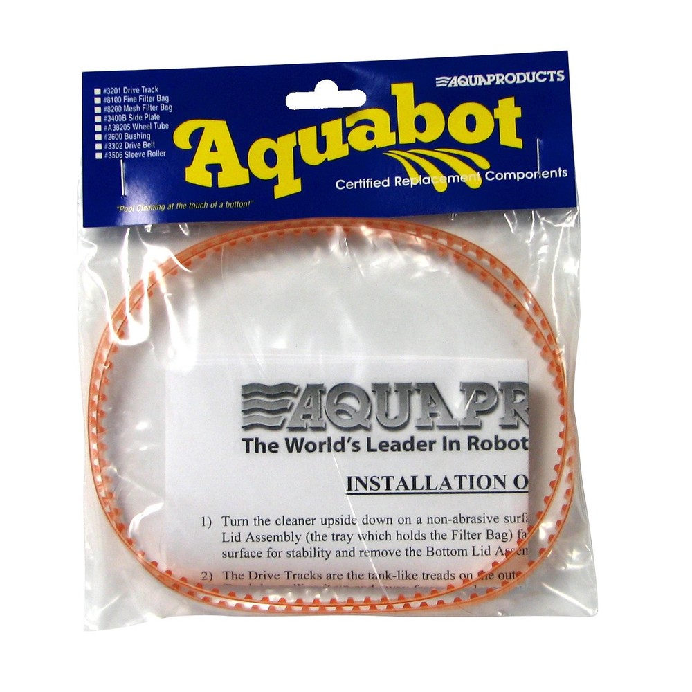 Aqua Products A3302PK Pool Cleaner Drive Belt , 2Pack