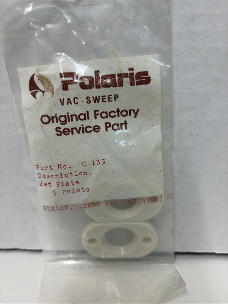 Polaris Vac-Sweep C-135 Jet Plate