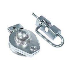 Gooseneck Coupler Head with Handle, 30000-pound Rating, Universal Fit for