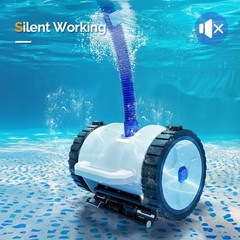 2025 Pool Vacuum Cleaner Suction Side Wall Climbing Automatic Sweeper 40ft Hose