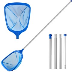 Tavaleu Pool Skimmer Net, Deep Pool Leaf Net with Reinforced Frame, Large Cap…