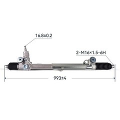 Power Steering Rack and Pinion Assembly, Complete Power Steering Rack And