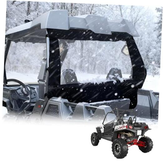 Polaris RZR XP 900 Rear Window,Rear Windshield, Canvas Soft Full Back Window