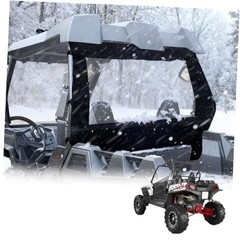 Polaris RZR XP 900 Rear Window,Rear Windshield, Canvas Soft Full Back Window