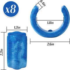 8 Pack Pool Cleaner Hose Weight Compatible with Zodiac Baracuda W83247, X70105 P