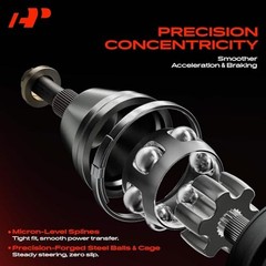 CV Axle Shaft Assembly Compatible with Polaris Ranger 500 Rear Passenger Side