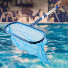 Professional Swimming Pool Skimmer Net Deep Bag Leaf Rake Cleaner Cleaning Tool
