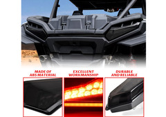 Tail Lights for Polaris RZR XP 1000 2024+, Smoked Black LED Taillights Rear