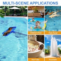 Pool Skimmer – Pool Skimmer Net with 5 Section Pool Skimmer Net with Pole