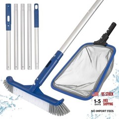 Pool Cleaning Kit, 14.5 » Pool Brush Head & Ultra Fine Mesh Pool Skimmer Net