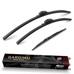 24&Prime; 20&Prime; 11&Prime; Front and Rear Windshield Wiper Blades for 2017-2023 For GMC Acadia