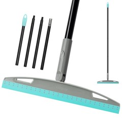 Silicone Floor Squeegee Magic Broom 59in Handle Multifunction Cleaning Tool Set