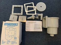 OPEN BOX – HydroTools Swimline 8940 Above Ground Pool Skimmer- Missing Vac Plate
