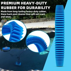 AR-PRO 4-Pack Back Tires Replacement for Pool Cleaner – 4 PACK-Rear