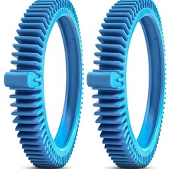 Replacement Tires with Super Hump compatible for Pool Cleaner 2 Pcs