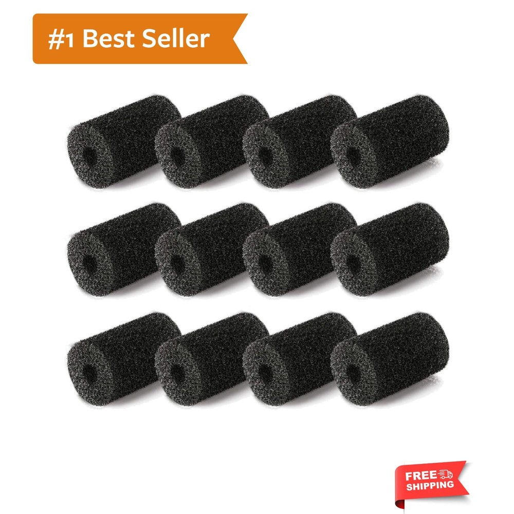 for Polaris Pool Cleaner Parts, 12 Pack Sweep Hose Tail Scrubbers Replacement…