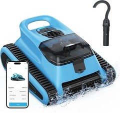 SEAUTO Pool Vacuum, 3 Modes for Inground & Above-Ground Pools Up to 2150 Sq. Ft
