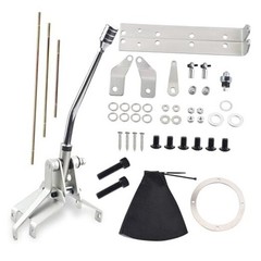 Transmission Shifter Set Turbo 350 Automatic Shifter Kit with 12&Prime; Stick, Fit