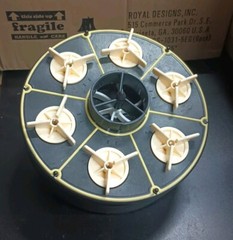 6-Port Module with Valve Shell O-Ring for Paramount Water Valve 004-302-4408-00