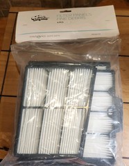 Dolphin Filter Panels Fine Debris 4 Pcs 9991467-R4 White Pool Cleaner Parts