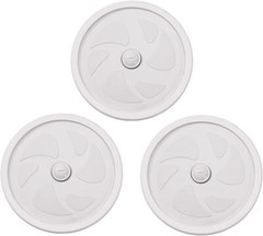 3 PK Large Wheel C6 Assembly with Axle/Bearing/Tire For Polaris 280 Pool Cleaner
