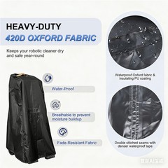 Robotic Pool Cleaner Caddy Cover Outdoor Waterproof Vacuum UV Dust Protector