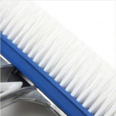 for Swimming Pool Wall with Stainless Steel Brush Heavy Duty Pool Cleaning Brush
